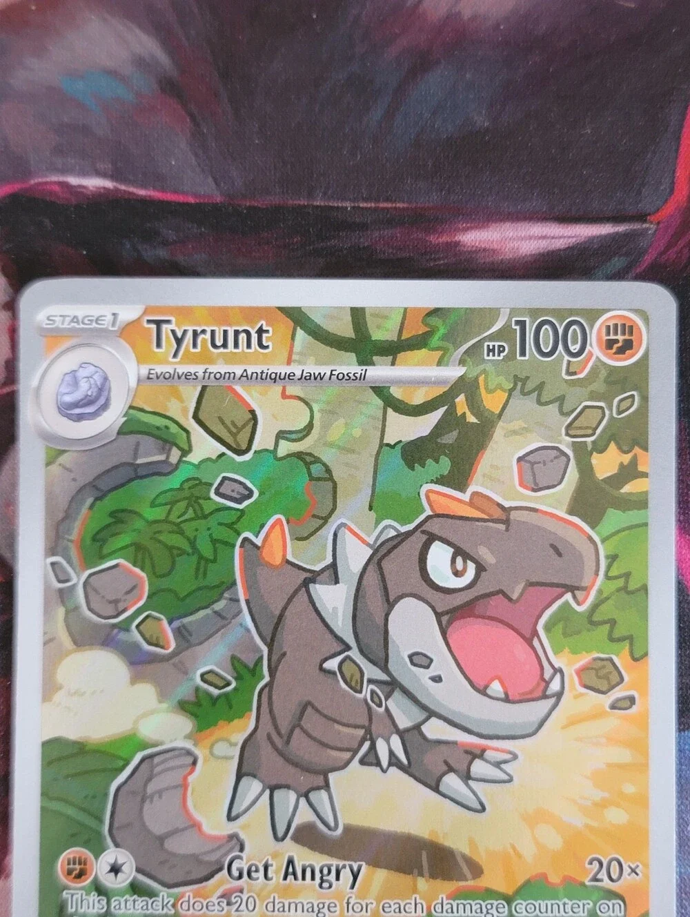 Tyrunt 070 Promo Card Prefect Order Etb Promo Full Art NM